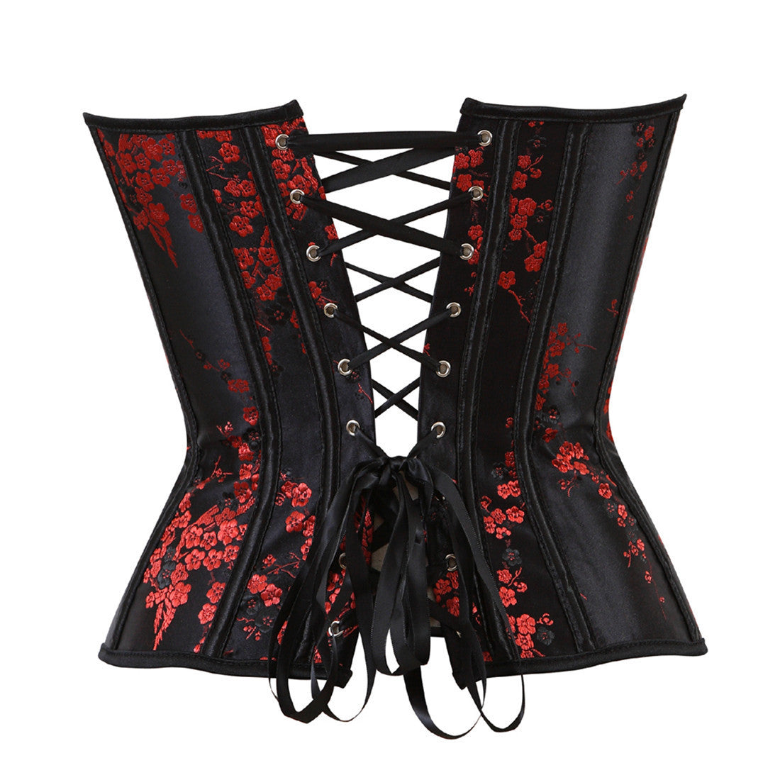 ChineseStyle Plum Blossom Pattern Court Sexy Ladies CorsetTop