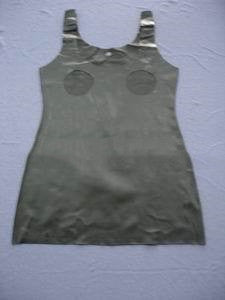 Jupe serrée en latex pour femme